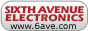 6th Ave Electronics - Logo